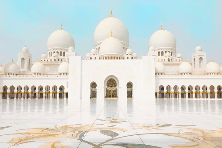 Abu Dhabi Grand Mosque Tour With Louvre Museum Tickets