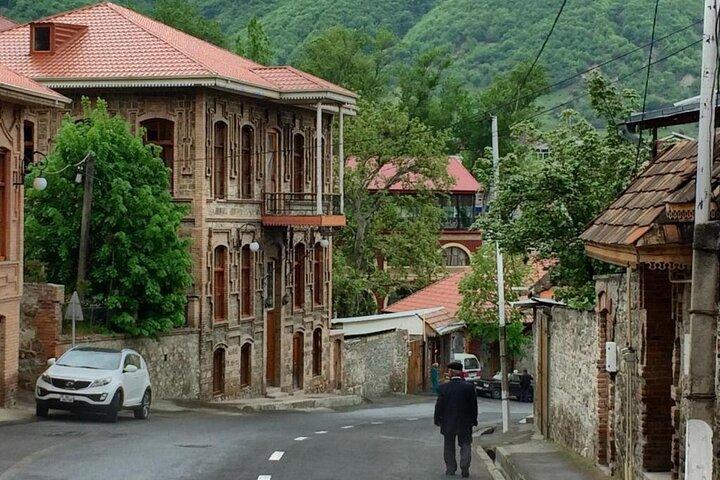 Azerbaijan tour in 2 days/Sheki+Lahij+Gabala up to Georgia Border