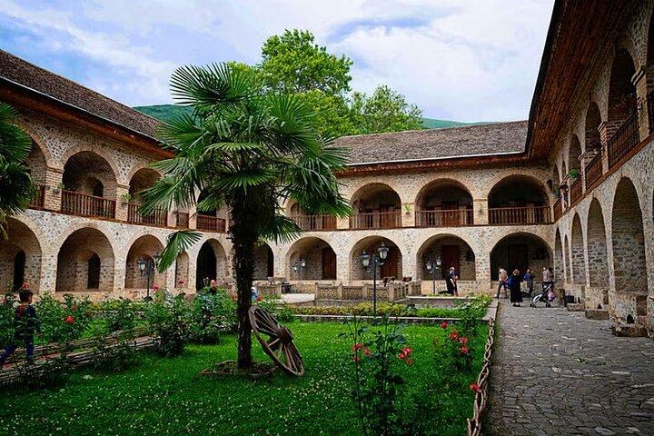 Azerbaijan tour in 2 days/Sheki+Lahij+Gabala up to Georgia Border