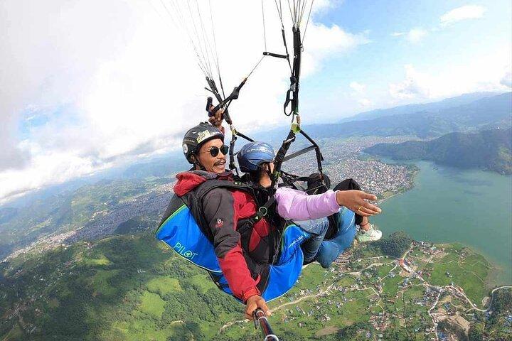 Paragliding in Pokhara