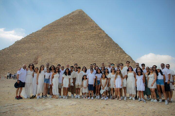 Giza Pyramids and Sphinx with Camel Ride