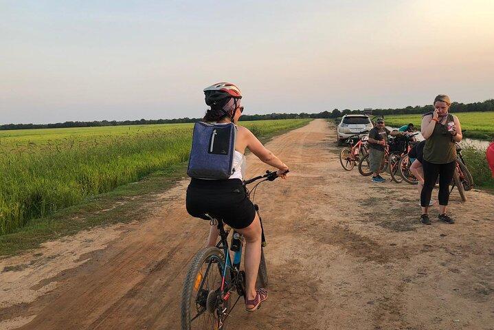 Sunset Cycling Tour On The Bank of Tonle Sap