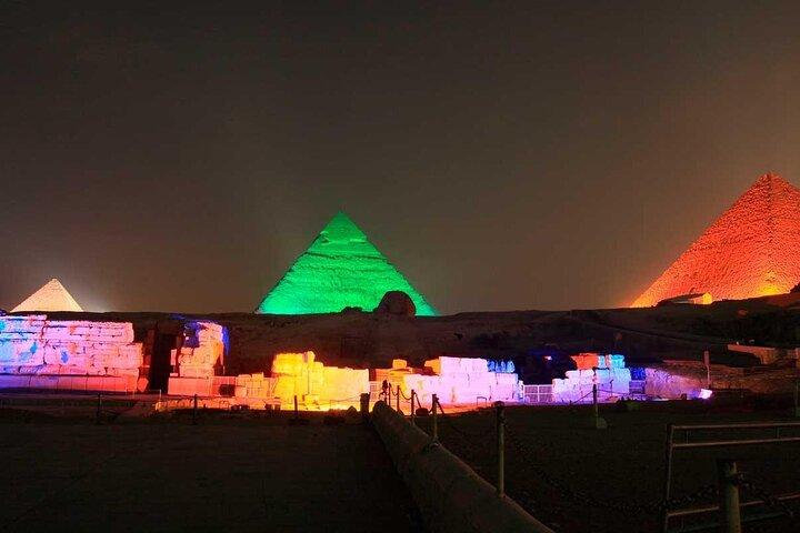 Private Giza Pyramids Sound and Light Spectacle
