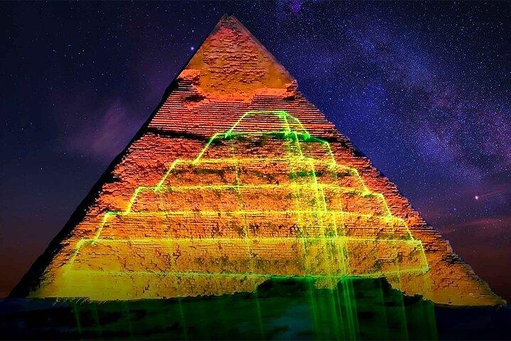 Private Giza Pyramids Sound and Light Spectacle