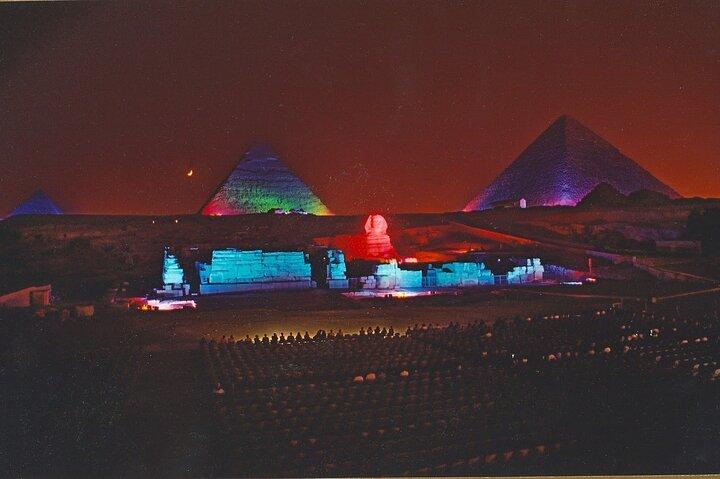 Private Giza Pyramids Sound and Light Spectacle