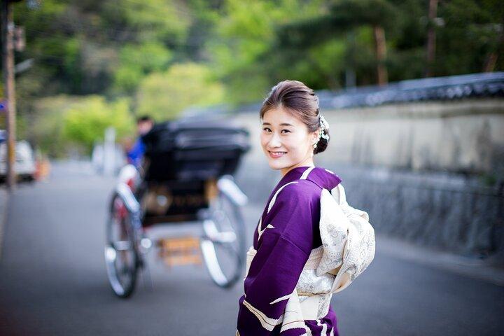 Self Guided Tour with Kimono Experience in Kyoto