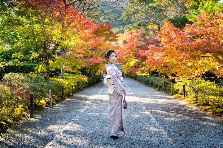 Self Guided Tour with Kimono Experience in Kyoto