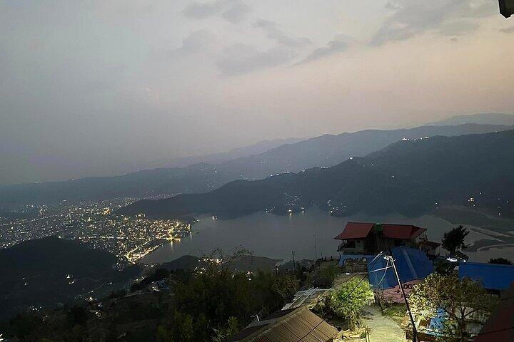 Sarangkot Sunrise over Mount Annapurna from Pokhara