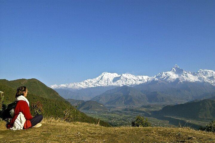 Sarangkot Sunrise over Mount Annapurna from Pokhara