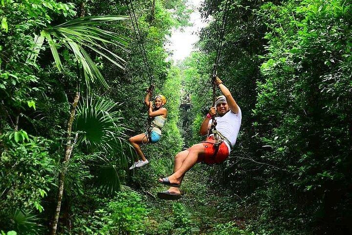 Horseback Riding, Cenote & Zipline Jungle Adventure