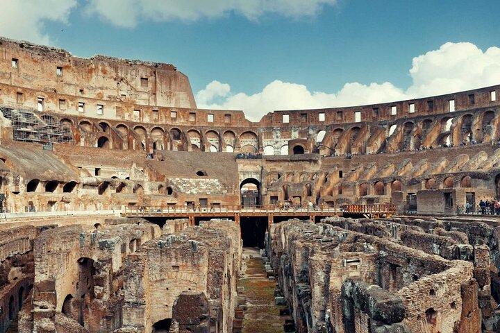 Audio Guided Archaeological Colosseum Tour in Rome