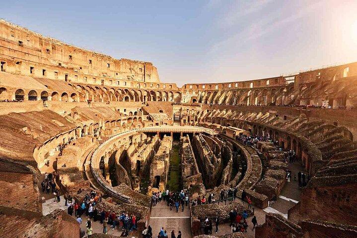 Audio Guided Archaeological Colosseum Tour in Rome