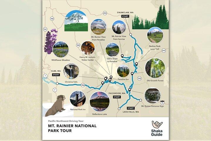 Mount Rainier National Park Self-Guided Audio Tour