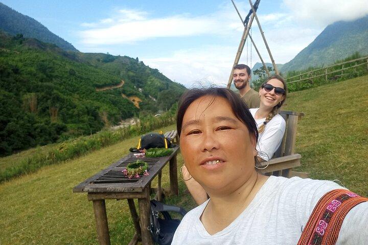 Sapa Trekking / Hiking through Sapa Valley with native Hmong