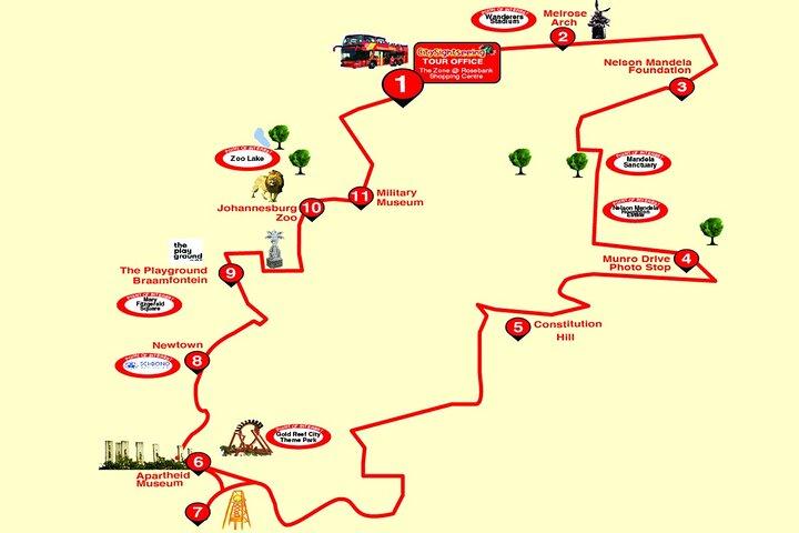 Johannesburg Hop-On Hop-Off City Tour with Soweto Option