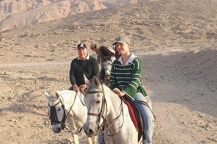 Hours ride or camel ride or donkey ride in the village of luxor.
