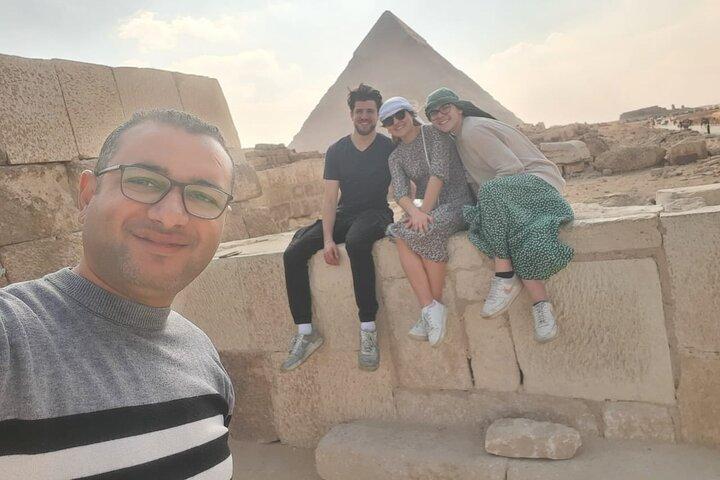 8-Hour Private Tour Pyramids, Egyptian Museum Bazaars