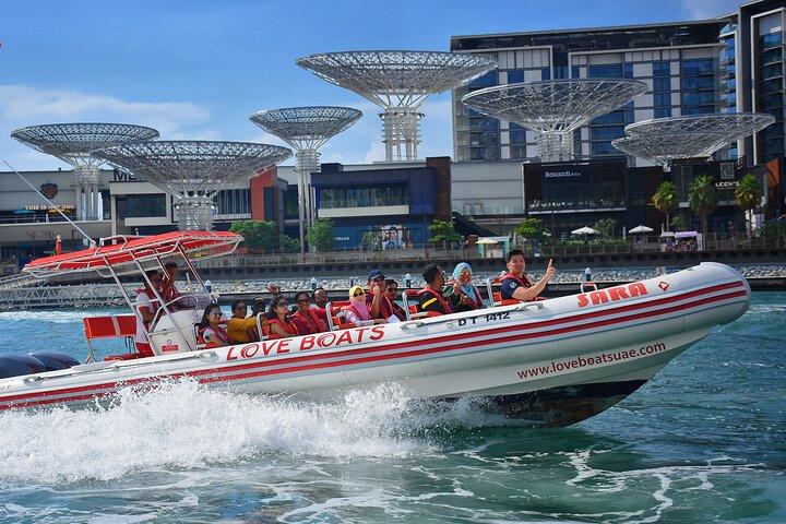 Love Boats Dubai in 90 Minutes Speed Boat Ride