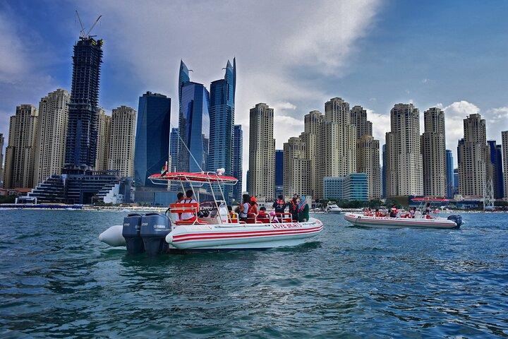 Love Boats Dubai in 90 Minutes Speed Boat Ride