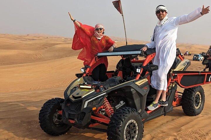 Dubai City Tour & Desert Safari with Atv, Buggy Ride & bbq Dinner