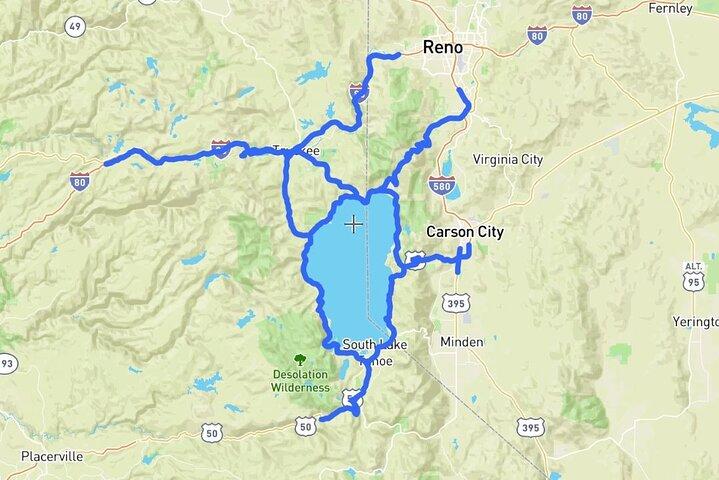 Self-Guided Audio Driving Tour in Lake Tahoe