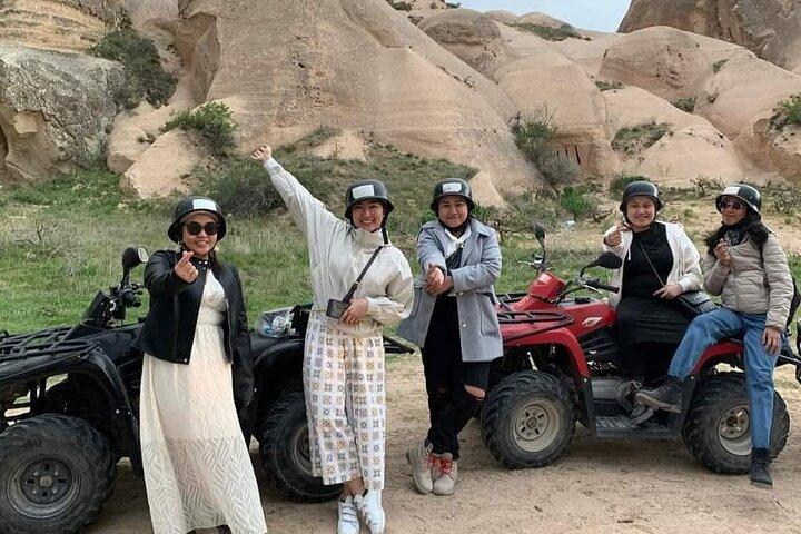 Capadocia atv tour through fairy chimneys and love valley