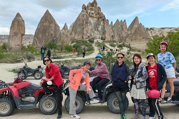 Capadocia atv tour through fairy chimneys and love valley