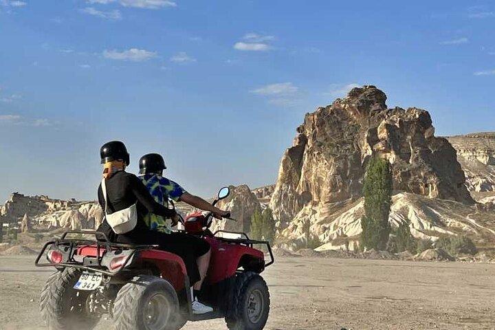 Capadocia atv tour through fairy chimneys and love valley