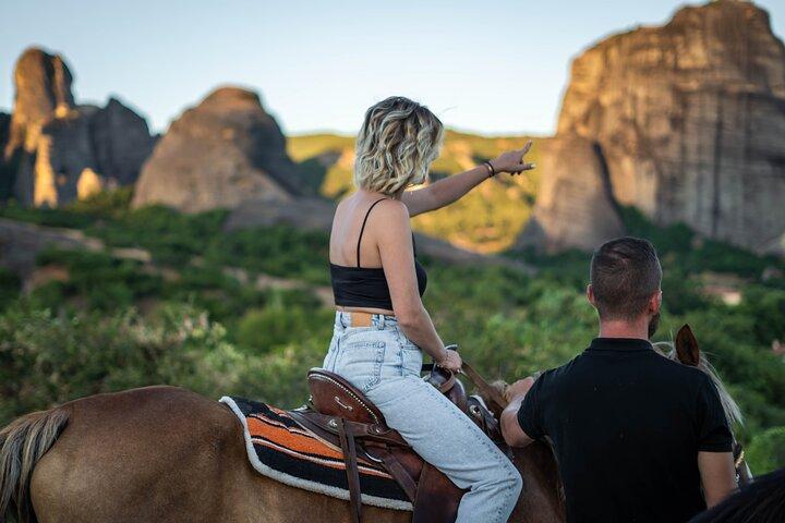 Mystical Sunset Horseback Ride in Meteora: 1-Hour Adventure