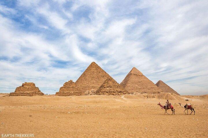 Grand Egyptian Museum And Great Pyramid of Giza