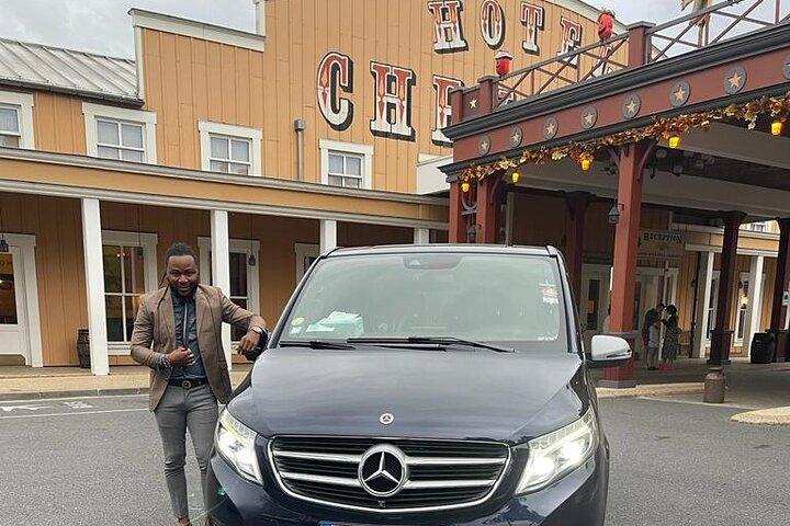 Private Transfer Paris Return or Return Charles de Gaulle Airport