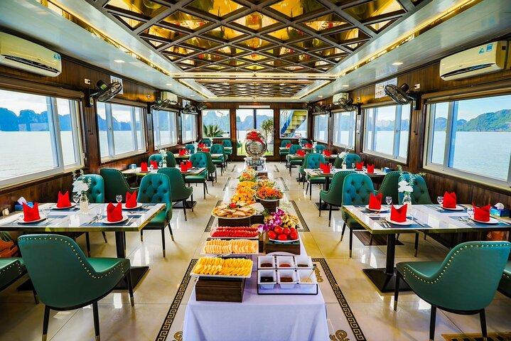 Halong Bay 6 Hours Cruise with Buffet, Sung Sot, Luon Cave, Titop