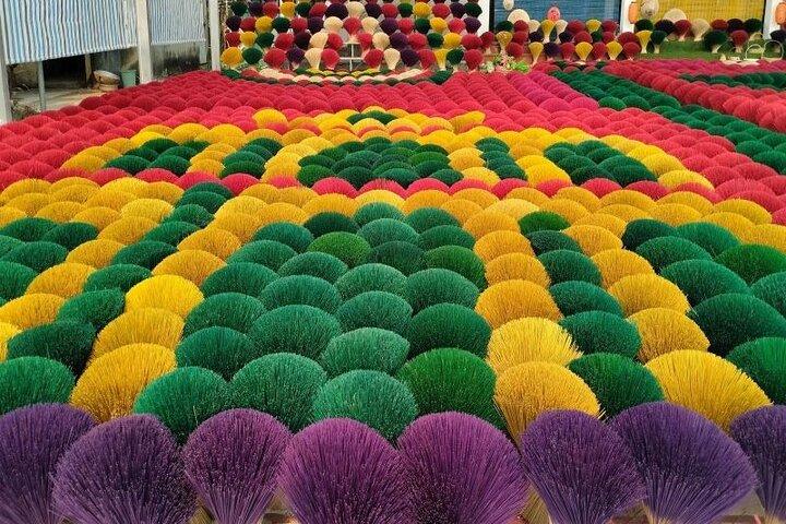 Private Tour Incense Village, Hat village & Train Street Coffee