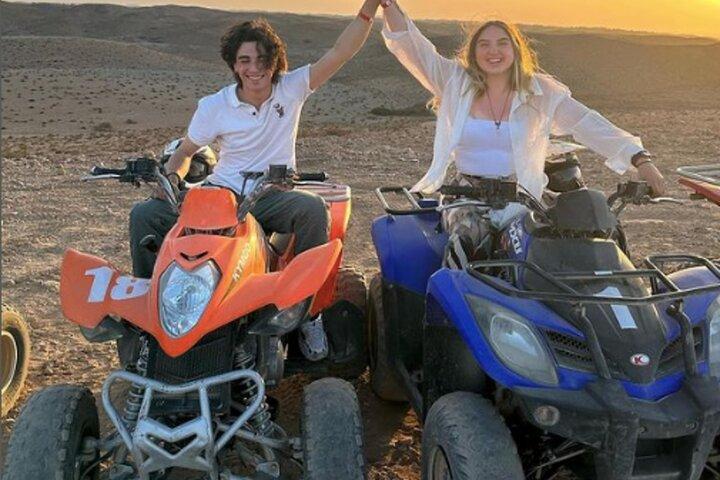 Agafay desert Family Package: Quad Bike & Camel Ride, Dinner Show