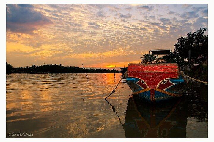 Half Day Dusk on the Mekong -Sunset in Paradise
