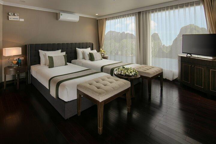 Luxury 2D1N Ha Long and Lan Ha Bay Cruise with 2-Way Transfer