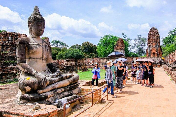 From Bangkok: Ayutthaya Temples Small Group Tour with Lunch