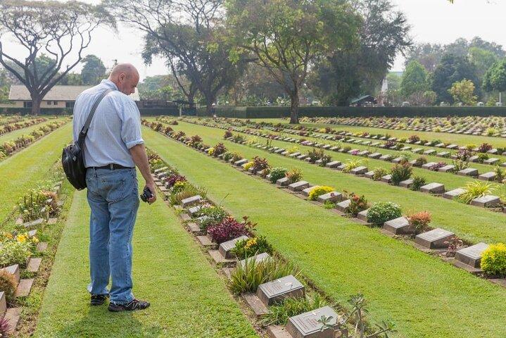 Bangkok to River Kwai WWII History Tour with Death Railway Ride