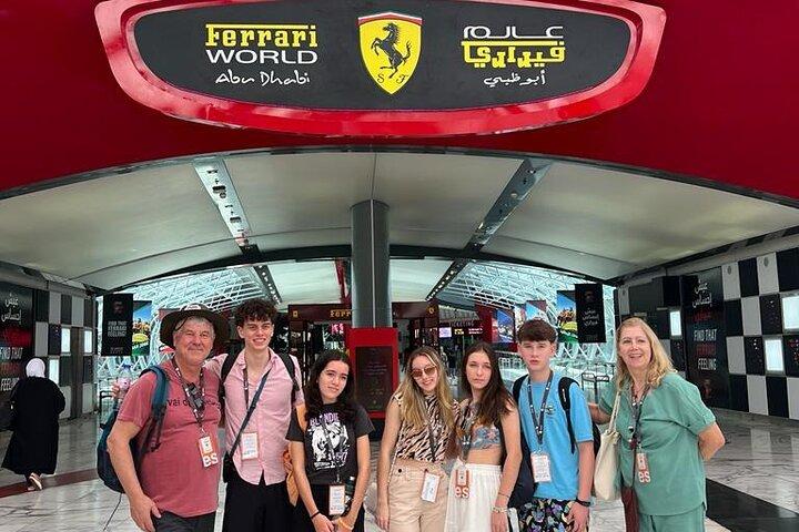 Ferrari World Theme Park with Ticket and Transfer
