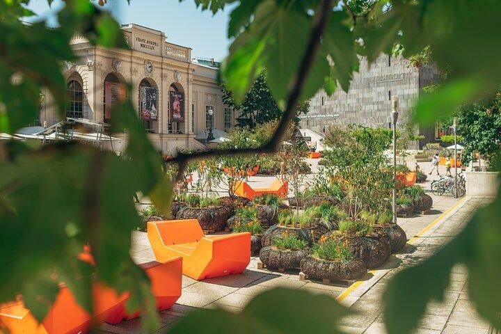 Overview & architectural tour: Secrets of the MuseumQuartier