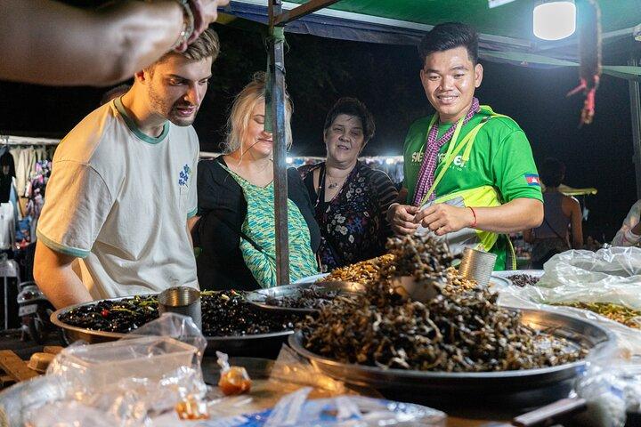 Siem Reap Evening Food Tour - Inclusive 5 stops Local Tastings