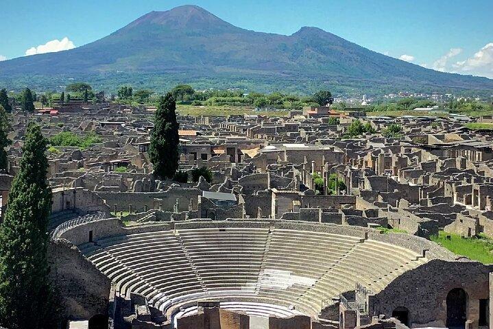 Private Group Tour Pompeii Amalfi Coast , Positano from Rome