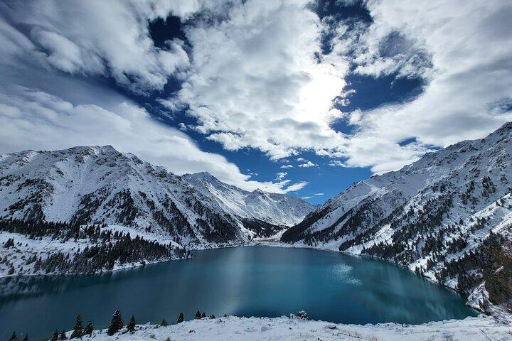 Big Almaty Lake tour by car till lake, or hiking, Almarasan gorge