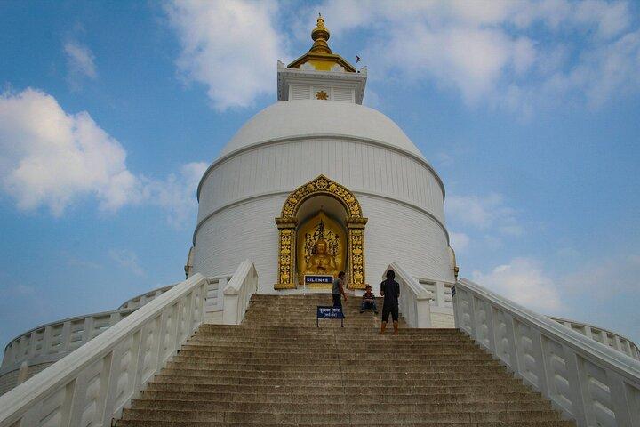 Day Hike to World Peace Stupa from Pokhara with Guide