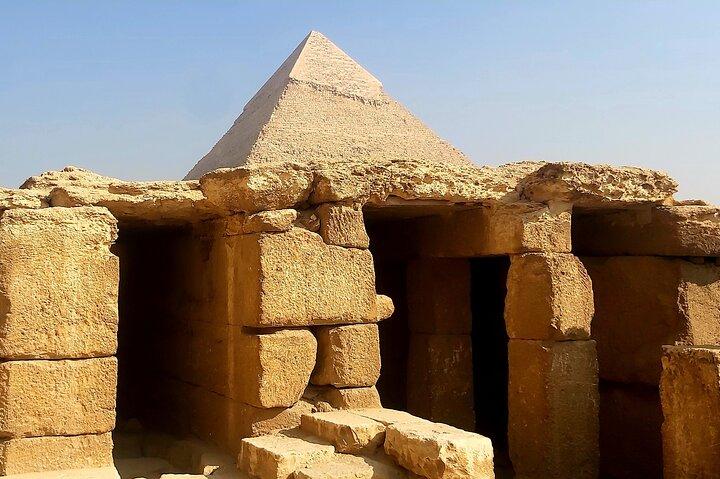 All inclusive giza pyramids sphinx camel ride-memhis-saqara