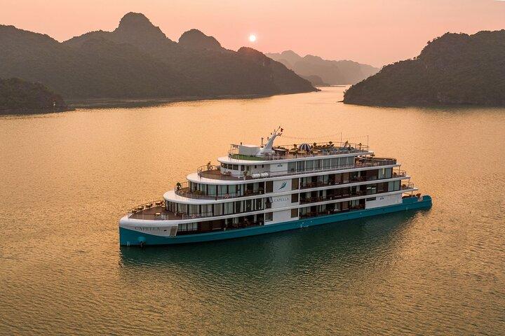 Hanoi to Halong Bay & Lan Ha Bay 3D2N Capella 6-star cruise
