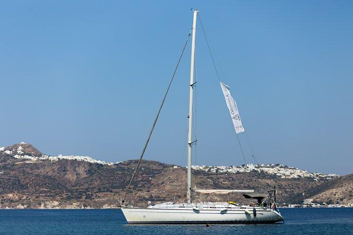 Sailing Boat Small Group Kleftiko and Sikia Cave West of Milos