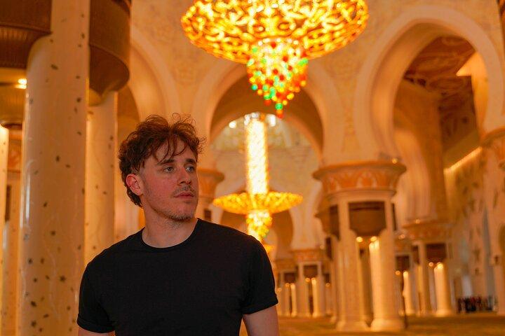 From Dubai: Abu Dhabi Full-Day Trip with Louvre & Grand Mosque