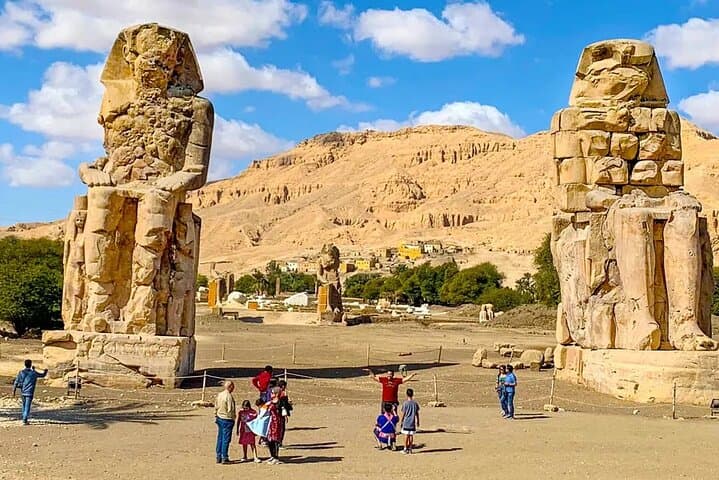 Half-day tour of Luxor West Bank with hotel pickup and drop-off