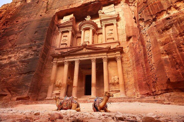 From Amman: Petra and Dead Sea Full day tour